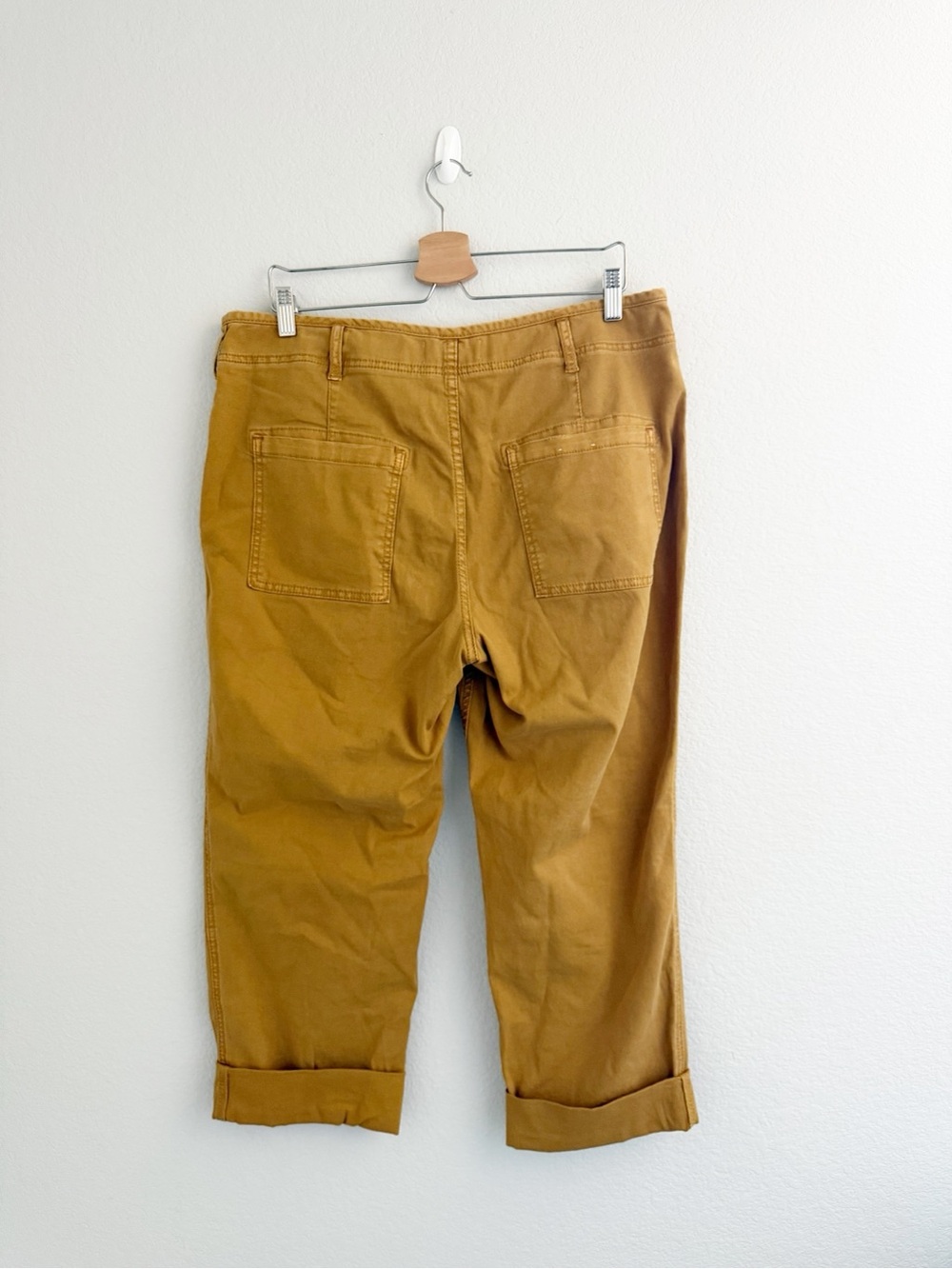 Anthropologie The Wanderer Honey Brown Utility Pants - Picture 3 of 9